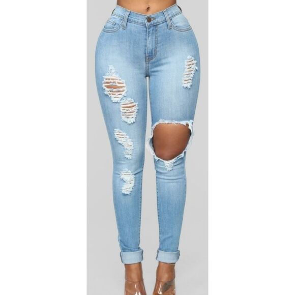Bob‎ Jeans Fashion Nova Hi Waist Skinny Jeans 9/10 - Picture 1 of 6